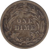 1904 SILVER DIME USA - SILVER WORLD COINS - Cambridgeshire Coins