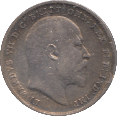 1904 SILVER THREEPENCE ( FINE ) - Threepence - Cambridgeshire Coins