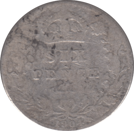 1904 SIXPENCE ( FAIR ) 3 - Sixpence - Cambridgeshire Coins