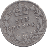 1904 SIXPENCE ( FINE ) 13 - Sixpence - Cambridgeshire Coins