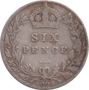 1904 SIXPENCE ( FINE ) - Sixpence - Cambridgeshire Coins