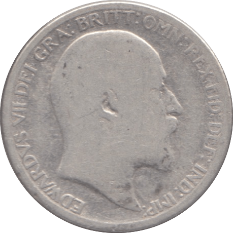 1904 SIXPENCE ( NF ) - Sixpence - Cambridgeshire Coins