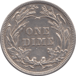 1904 USA ONE DIME - WORLD COINS - Cambridgeshire Coins