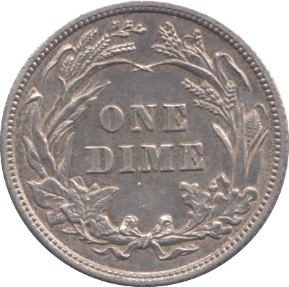1904 USA ONE DIME - WORLD COINS - Cambridgeshire Coins