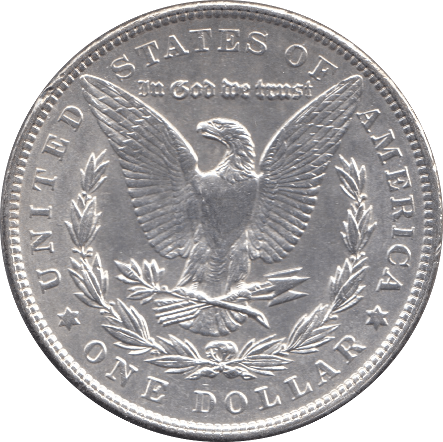 1904 USA SILVER MORGAN DOLLAR PHILADELPHIA MINT - SILVER WORLD COINS - Cambridgeshire Coins