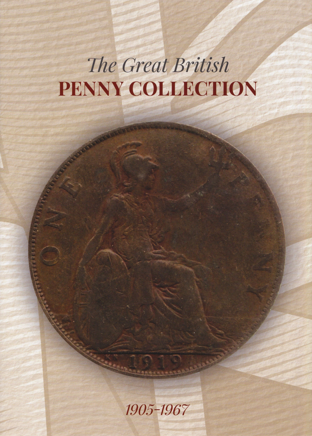 1905 - 1967 GREAT BRITISH PENNY COIN COLLECTION ALBUM STOCKING FILLER GIFT - Coin Album - Cambridgeshire Coins