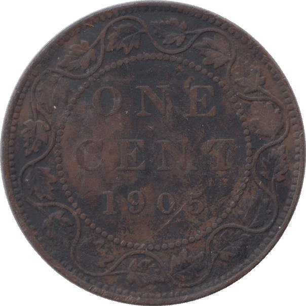 1905 CANADA ONE CENT - WORLD COINS - Cambridgeshire Coins
