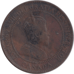 1905 CANADA ONE CENT - WORLD COINS - Cambridgeshire Coins