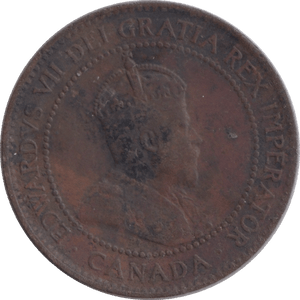 1905 CANADA ONE CENT - WORLD COINS - Cambridgeshire Coins