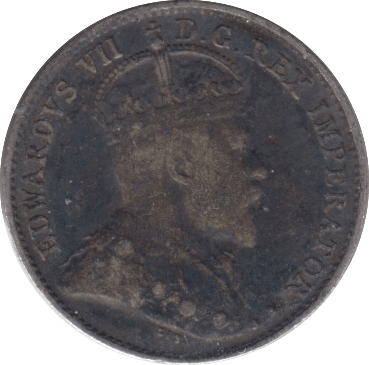 1905 CANADA SILVER 5 CENTS - SILVER WORLD COINS - Cambridgeshire Coins