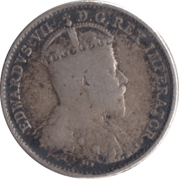 1905 CANADA SILVER 5 CENTS - SILVER WORLD COINS - Cambridgeshire Coins