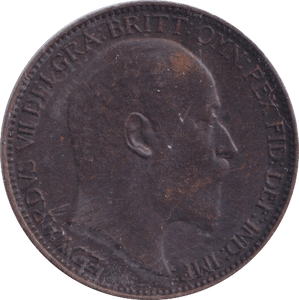 1905 FARTHING ( AUNC ) - Farthing - Cambridgeshire Coins