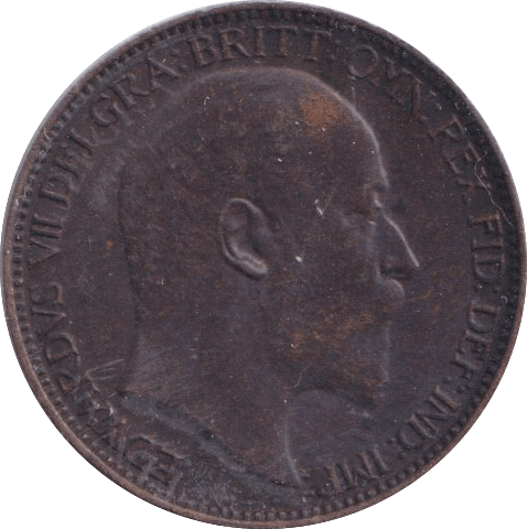 1905 FARTHING ( AUNC ) - Farthing - Cambridgeshire Coins