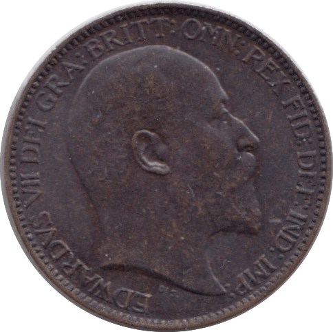 1905 FARTHING ( UNC ) - Farthing - Cambridgeshire Coins