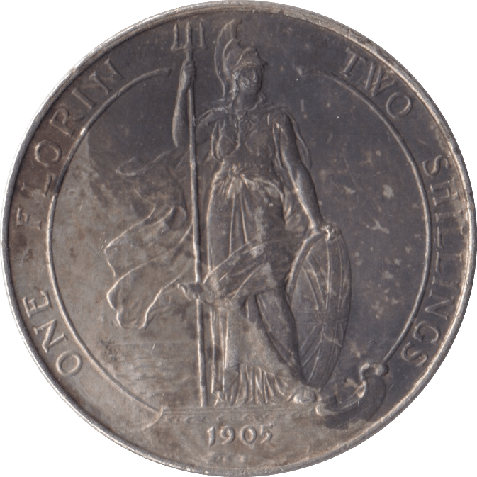 1905 FLORIN ( AUNC ) - FLORIN - Cambridgeshire Coins