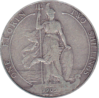 1905 FLORIN ( F ) A - Florin - Cambridgeshire Coins