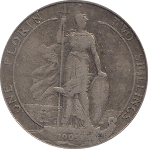1905 FLORIN ( F ) B - Florin - Cambridgeshire Coins