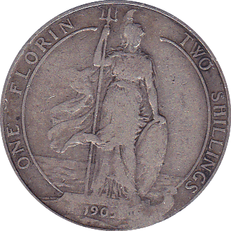 1905 FLORIN ( F ) C - Florin - Cambridgeshire Coins