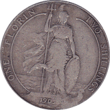 1905 FLORIN ( F ) C - Florin - Cambridgeshire Coins
