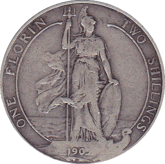 1905 FLORIN ( F ) D - Florin - Cambridgeshire Coins