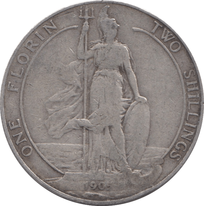 1905 FLORIN ( GF ) 3 - Florin - Cambridgeshire Coins