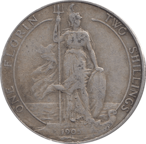 1905 FLORIN ( GF ) 4 - Florin - Cambridgeshire Coins