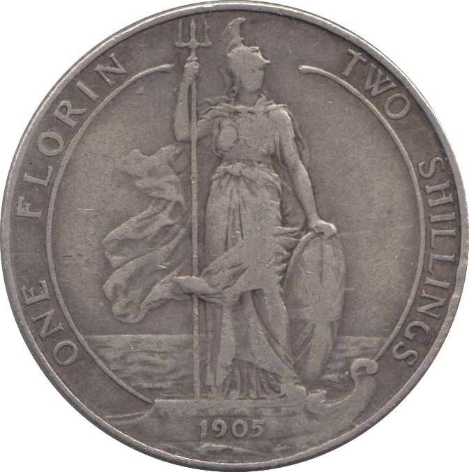 1905 FLORIN ( GF ) 8 - Florin - Cambridgeshire Coins