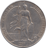 1905 FLORIN ( GVF ) SCARCE DATE EDWARD VII - Florin - Cambridgeshire Coins