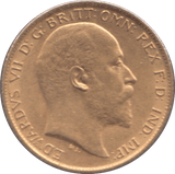 1905 GOLD HALF SOVEREIGN ( AUNC ) - Half Sovereign - Cambridgeshire Coins