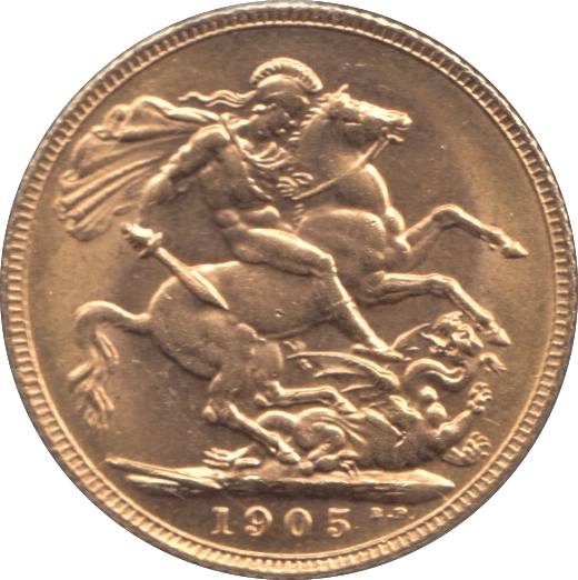 1905 GOLD SOVEREIGN ( UNC ) - Sovereign - Cambridgeshire Coins