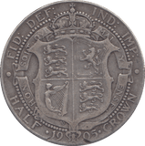 1905 HALFCROWN EDWARD VII ( GF ) - Halfcrown - Cambridgeshire Coins