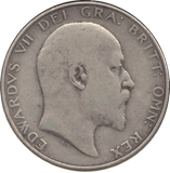 1905 HALFCROWN ( F ) SCARCE DATE EDWARD VII B - HALFCROWN - Cambridgeshire Coins