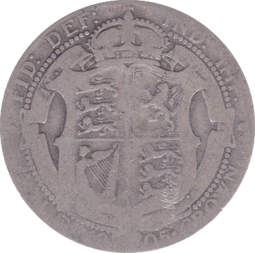 1905 HALFCROWN ( FAIR ) - Halfcrown - Cambridgeshire Coins