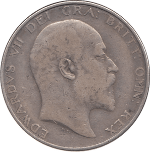 1905 HALFCROWN ( GF ) SCARCE DATE EDWARD VII - HALFCROWN - Cambridgeshire Coins