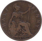 1905 HALFPENNY ( FINE ) - HALFPENNY - Cambridgeshire Coins