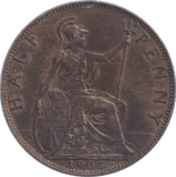 1905 HALFPENNY ( UNC ) - Halfpenny - Cambridgeshire Coins
