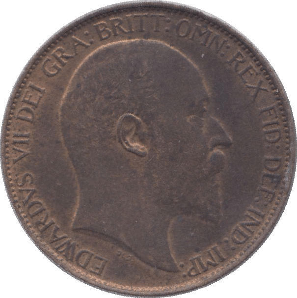 1905 HALFPENNY ( UNC ) - Halfpenny - Cambridgeshire Coins