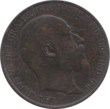 1905 HALFPENNY ( VF ) 23 - Halfpenny - Cambridgeshire Coins