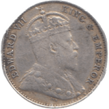 1905 HONG KONG SILVER 5 CENTS - SILVER WORLD COINS - Cambridgeshire Coins