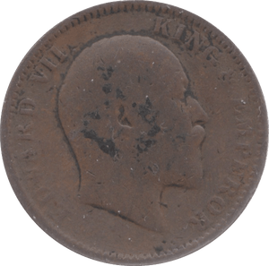 1905 INDIA 1/4 ANNA - WORLD COINS - Cambridgeshire Coins