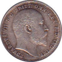 1905 MAUNDY FOURPENCE ( EF ) - Maundy Coins - Cambridgeshire Coins