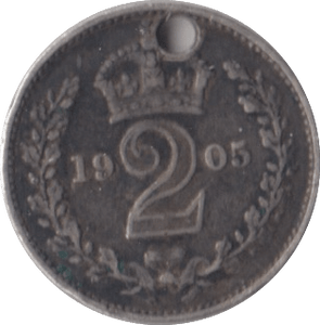 1905 MAUNDY TWOPENCE ( GF ) - MAUNDY TWOPENCE - Cambridgeshire Coins