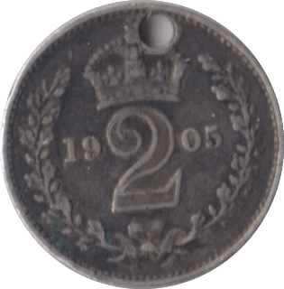 1905 MAUNDY TWOPENCE ( GF ) - MAUNDY TWOPENCE - Cambridgeshire Coins