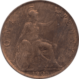 1905 PENNY 2 ( UNC ) 5A - Penny - Cambridgeshire Coins