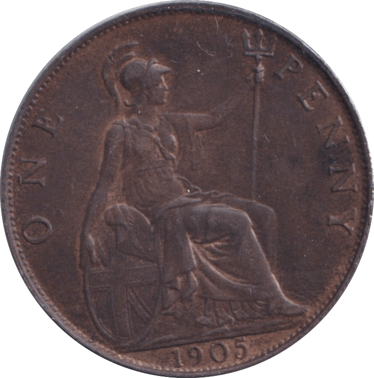 1905 PENNY ( UNC ) - Penny - Cambridgeshire Coins
