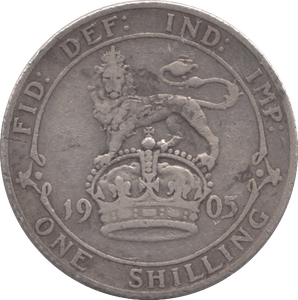 1905 SHILLING ( FINE ) - Shilling - Cambridgeshire Coins