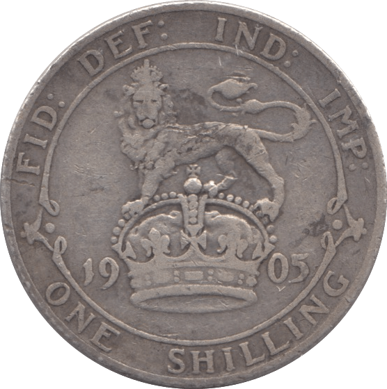 1905 SHILLING ( FINE ) - Shilling - Cambridgeshire Coins