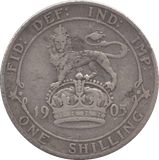 1905 SHILLING ( FINE ) - Shilling - Cambridgeshire Coins