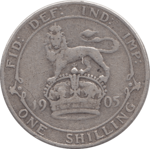 1905 SHILLING ( FINE ) - Shilling - Cambridgeshire Coins