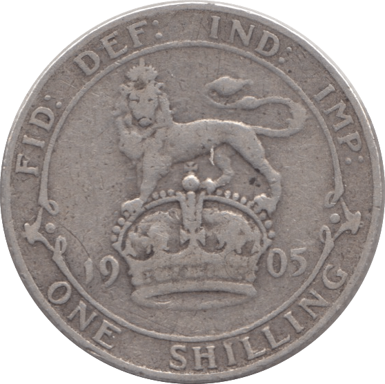 1905 SHILLING ( FINE ) - Shilling - Cambridgeshire Coins